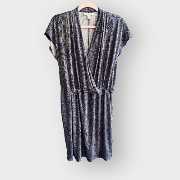 H by Halston printed dress with cinched waist - Picture 2 of 8